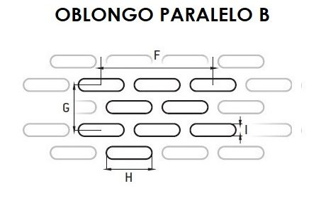 oblongo paralelo B