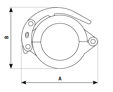 Fixed lever coupling