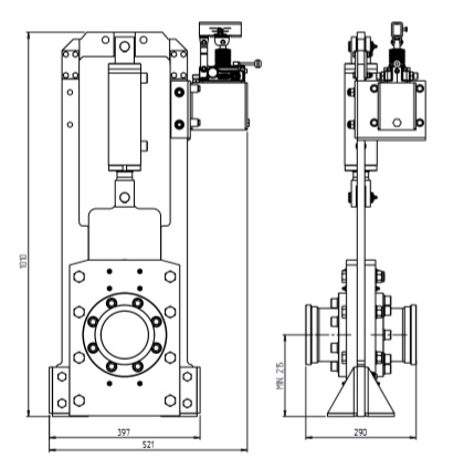 hydraulic shut off valve