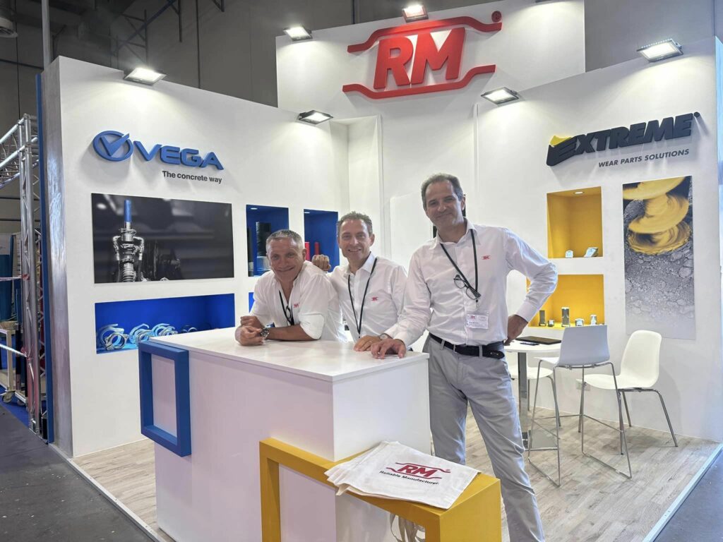 RM at Geofluid 2023 with Extreme and Vega products specically for the world of drilling and underground works